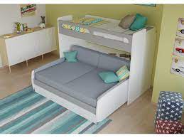 Twin Bunk Bed Over Full Xl Sofa Bed
