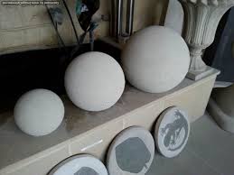 Concrete Balls Spheres Sanstone