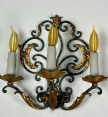 Louis Xv Style Wall Lights In Wrought