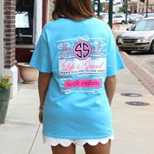 Preppy Grand Tee Simply Southern From Hillarys Boutique