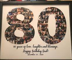 80th birthday gifts for