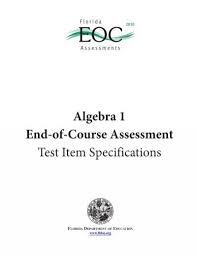 Algebra 1 Eoc Assessment Santa Rosa