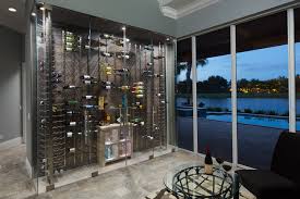 Creating An All Glass Wine Cellar Or
