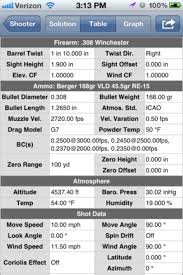 Shooter Ballistics Calculator For Ios And Android