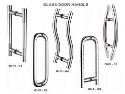 Stainless Steel Glass Door Handle At