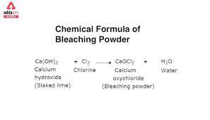 bleaching powder formula caocl2