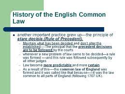 The english word law refers to limits upon various forms of behaviour. The Common Law English Legal System The Common