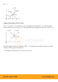 Application Of Derivatives Class 12 Notes Vidyakul