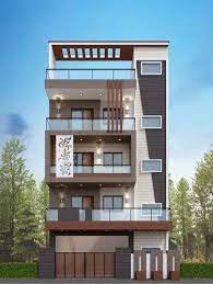 stilt 3 floor house plan at rs 18000