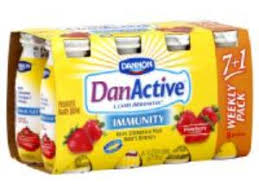 danactive strawberry nutrition facts