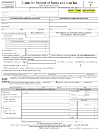 Form 7 Download Printable Pdf Claim For Refund Of Sales And