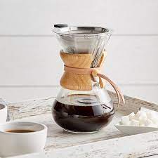Acopa 3 Cup Glass Pour Over Drip Pot