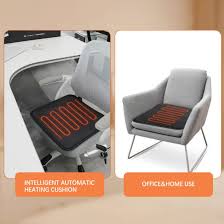 Heated Chair Seat Cushion Cover With