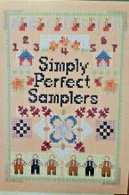 Details About Cross Stitch Simply Perfect Samplers 10 Chart Pattern Cards Meredith Corporation