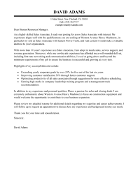 Account Executive Cover Letter   CV Resume Ideas Create My Cover Letter