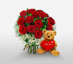 tender love 1 dozen red roses bouquet