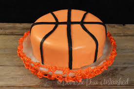 basketball birthday cake domestic