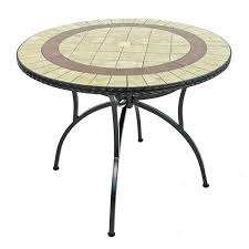 Henley 91cm Ceramic Patio Table