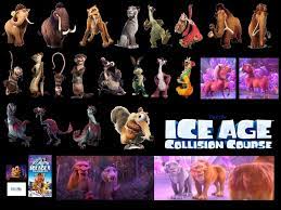 Collision course does begin to outstay its welcome. Ice Age Collision Course Animal Characters Blue Sky Studios Wiki Fandom