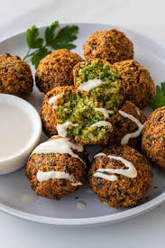 homemade falafel cooking with ayeh