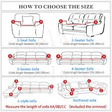 elastic stretch universal sofa cover