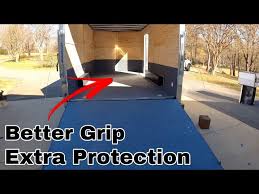 enclosed trailer floor protection