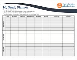 how to use a study planner