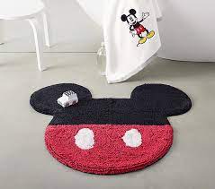 disney mickey mouse bath mat pottery