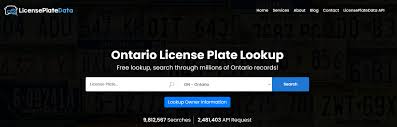 want to look up a licence plate