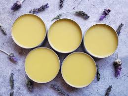 homemade lavender salve to soothe skin