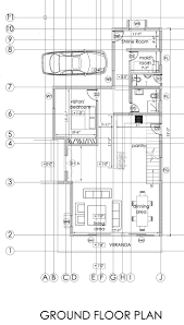 ground floor plan dwg net cad