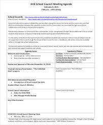 Free 7 Staff Meeting Agenda Examples Samples In Pdf Doc