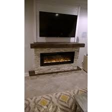 Wall Mounted 54 Inch Electric Fireplace