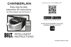 user manual chamberlain d2101 english