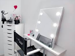 makeup mirror with lights how to