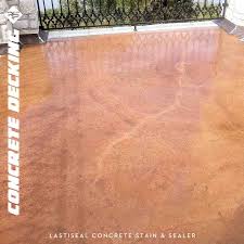 Penetrating Concrete Stain And