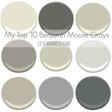 top 10 favorite benjamin moore gray