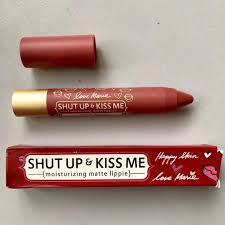 kiss me moisturizing matte lippie