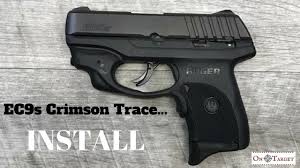 ruger ec9s crimson trace install you