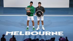 Australian open, one of the world's major tennis championships (the first of the four annual grand slam events), held at the national tennis centre at melbourne park in melbourne, australia. Tennis Djokovic Tops Thiem From Brink To Win Eighth Australian Open