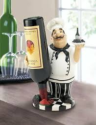 Italian Chef Waiter Man Wine Bottle