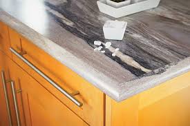 Granite countertops can be found in a seemingly endless variety of colors and styles. Formica Countertops Look Luxe With Unique Edging Formica