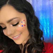 fourth of july inspired makeup looks