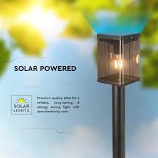 Led Outdoor Solar Lamp With A Sensor