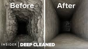 dust is deep cleaned from air vents