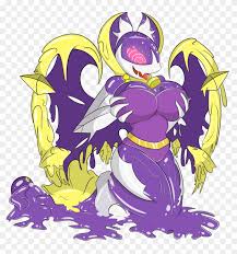Are you glued to your phone chasing down a mewtwo? Into A Lunala Anthro Slime Pokemon Transformation Hd Png Download 1122x1143 6650040 Pngfind