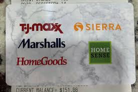 Tjx rewards credit card account. 151 88 Marshalls Tj Maxx Homegoods Sierra Merchandise Credit Card Gift Card 137 50 Picclick