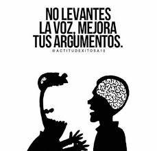 Creo que gritar es una clara manifestación de falta de razón. Vociferar e… | Ada Reyes Bello
