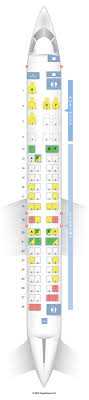Prototypic Embraer 190 Seating Chart Emb 190 Seating Chart