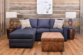 denim chaise sectional back at the